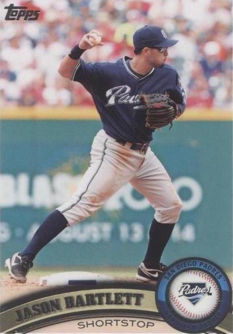 2011 Topps - Джейсон Бартлетт #584