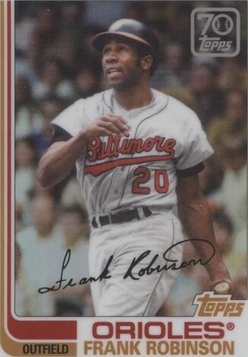 2021 Topps - Frank Robinson #70YTC-32