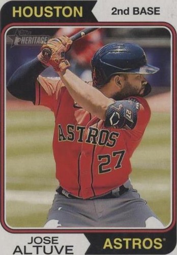 2023 Topps Heritage - Jose Altuve #461