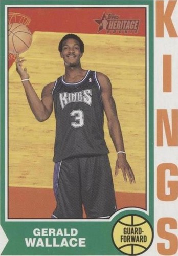 2001-02 Topps Heritage - Gerald Wallace #157