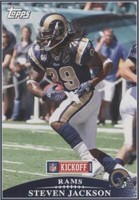 2009 Topps Kickoff Steven Jackson #70
