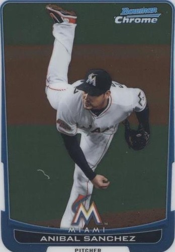 2012 Bowman Chrome - Anibal Sanchez #8