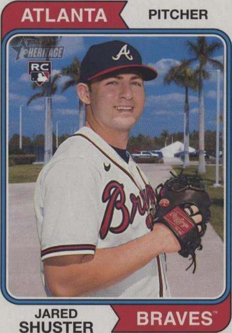 2023 Topps Heritage High Number - Jared Shuster #526