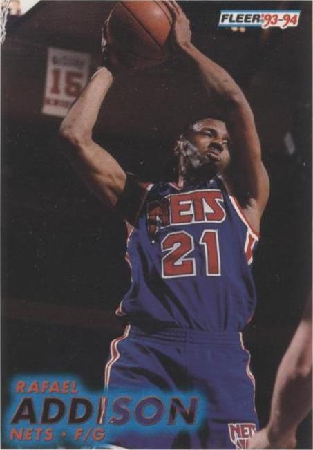 1993-94 Fleer - Rafael Addison #129