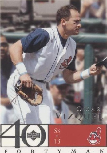 2003 Upper Deck 40 Man - Omar Vizquel #105
