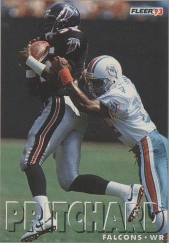 1993 Fleer Mike Pritchard #172