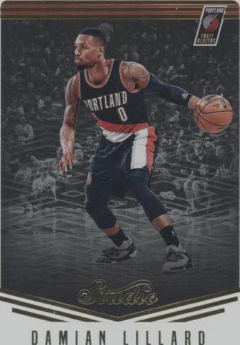 2016-17 Panini Studio - Damian Lillard #36