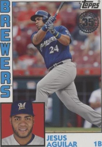 2019 Topps - Jesus Aguilar #T84-68