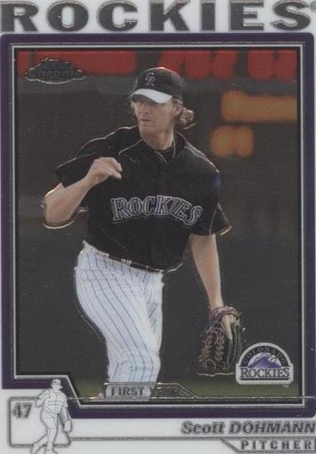 2004 Topps Chrome Traded & Rookies - Scott Dohmann #T147