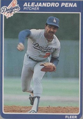 1985 Fleer - Alejandro Pena #379