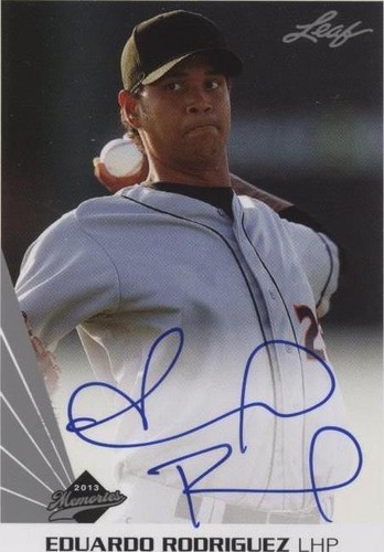 2013 Leaf Memories - Eduardo Rodriguez #A-ER1