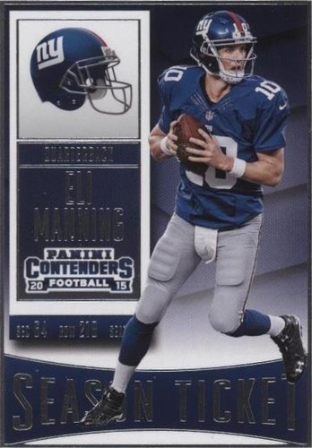 2015 Panini Contenders Eli Manning #92