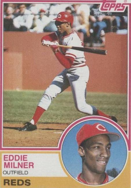 1983 Topps - Eddie Milner #449