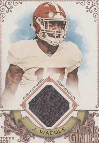 2021 Topps Allen & Ginter's Jaylen Waddle #AGA-JW