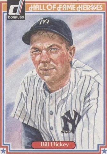 1983 Donruss Hall of Fame Heroes - Bill Dickey #26