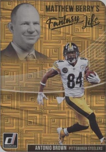 2018 Panini Donruss Antonio Brown #MBF11