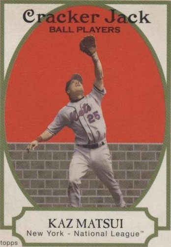 2005 Topps Cracker Jack - Kazuo Matsui #160