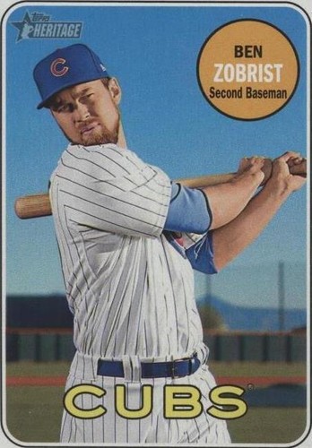 2018 Topps Heritage - Ben Zobrist #403