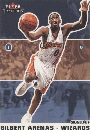 2003-04 Fleer Tradition - Gilbert Arenas #54