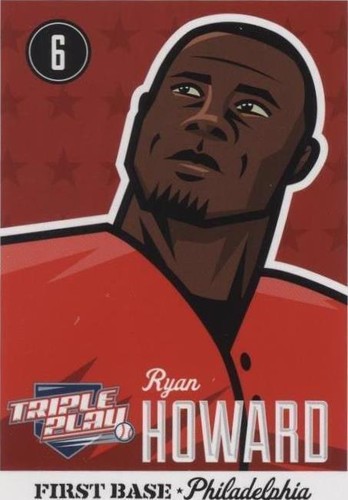 2012 Panini Triple Play - Ryan Howard #63