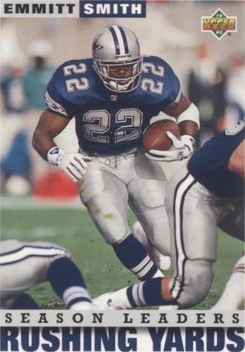 1993 Upper Deck Football Emmitt Smith Rushing Leaders #421