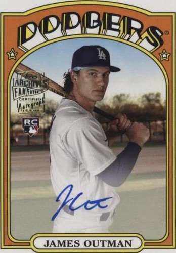 2023 Topps Archives - James Outman #72FF-JO