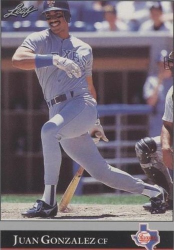 1992 Leaf - Juan González #62
