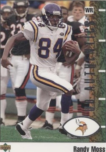 その他 1998 ULTRA RANDY MOSS ROOKIE 1998 UD Black Diamond White Onyx Randy Moss Rookie 205/2250