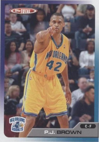2005-06 Topps Total - P.J. Brown #22