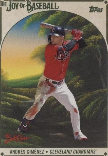 2023 Topps X Bob Ross The Joy of Baseball - Andres Gimenez #51
