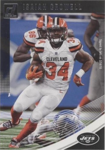 2018 Panini Donruss Isaiah Crowell #299