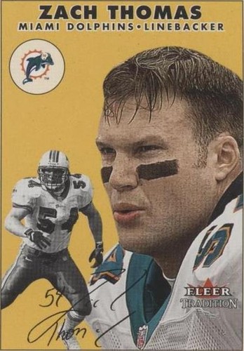 2000 Fleer Tradition Zach Thomas #162