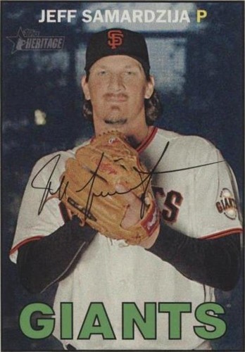 2016 Topps Heritage - Jeff Samardzija #389