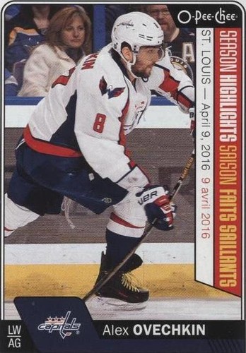 2016-17 O-Pee-Chee - Alex Ovechkin #603