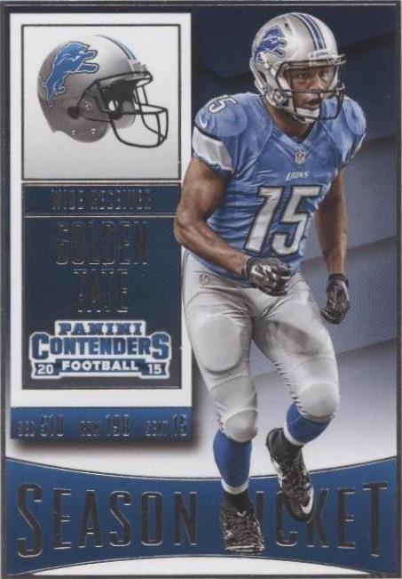 2015 Panini Contenders Golden Tate #65