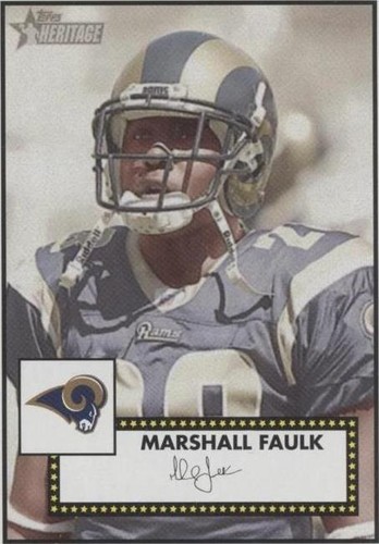 2006 Topps Heritage Marshall Faulk #217