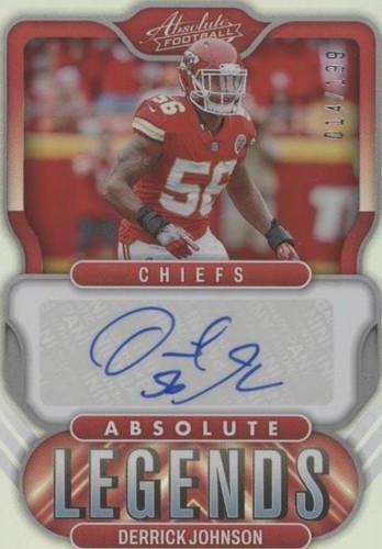 2022 Panini Absolute Derrick Johnson #AL-DJ