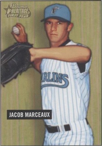 2005 Bowman Heritage - Jacob Marceaux #283