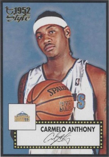 2005-06 Topps 1952 Style - Carmelo Anthony #6