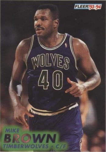 1993-94 Fleer - Mike Brown #325