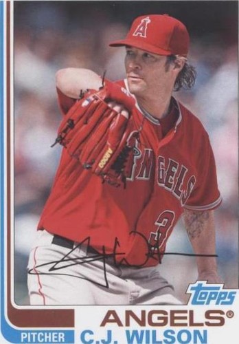 2013 Topps Archives - C.J. Wilson #75