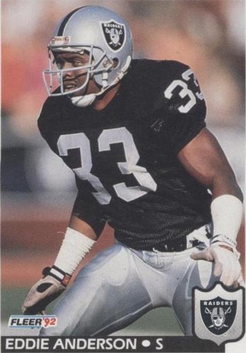 1992 Fleer Eddie Anderson #189