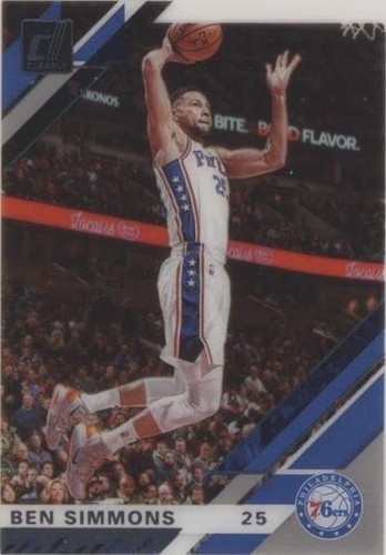 2019-20 Panini Clearly Donruss - Ben Simmons #33