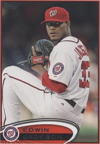 2012 Topps Update Series - Edwin Jackson #US60