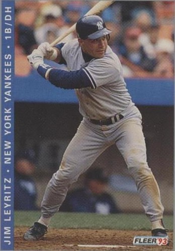 1993 Fleer Final Edition - Jim Leyritz #F-248