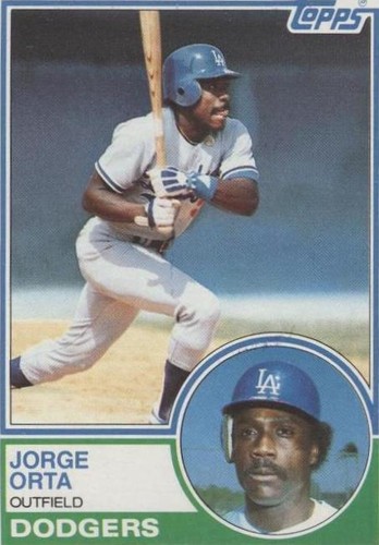 1983 Topps - Jorge Orta #722