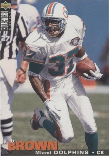 1995 Upper Deck Collector's Choice J.B. Brown #165