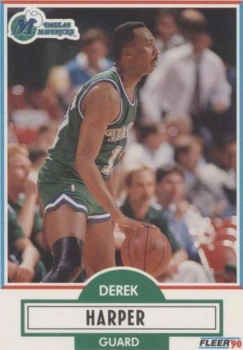 1990-91 Fleer - Derek Harper #42