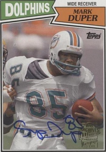 2013 Topps Archives Mark Duper #FFA-MD