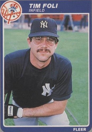1985 Fleer - Tim Foli #126